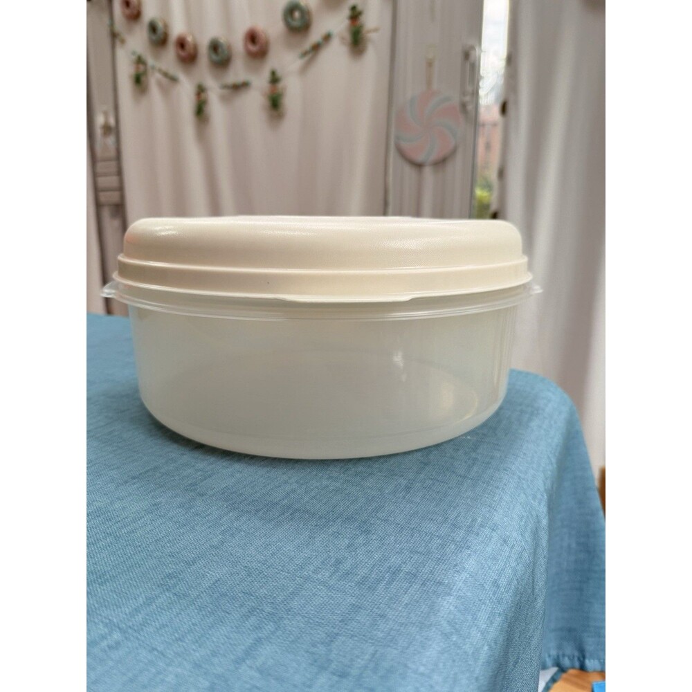 RUBBERMAID #5 SERVIN SAVER  ROUND 22  CUP    #0377 STORAGE CONTAINER BOWL W/ LID
